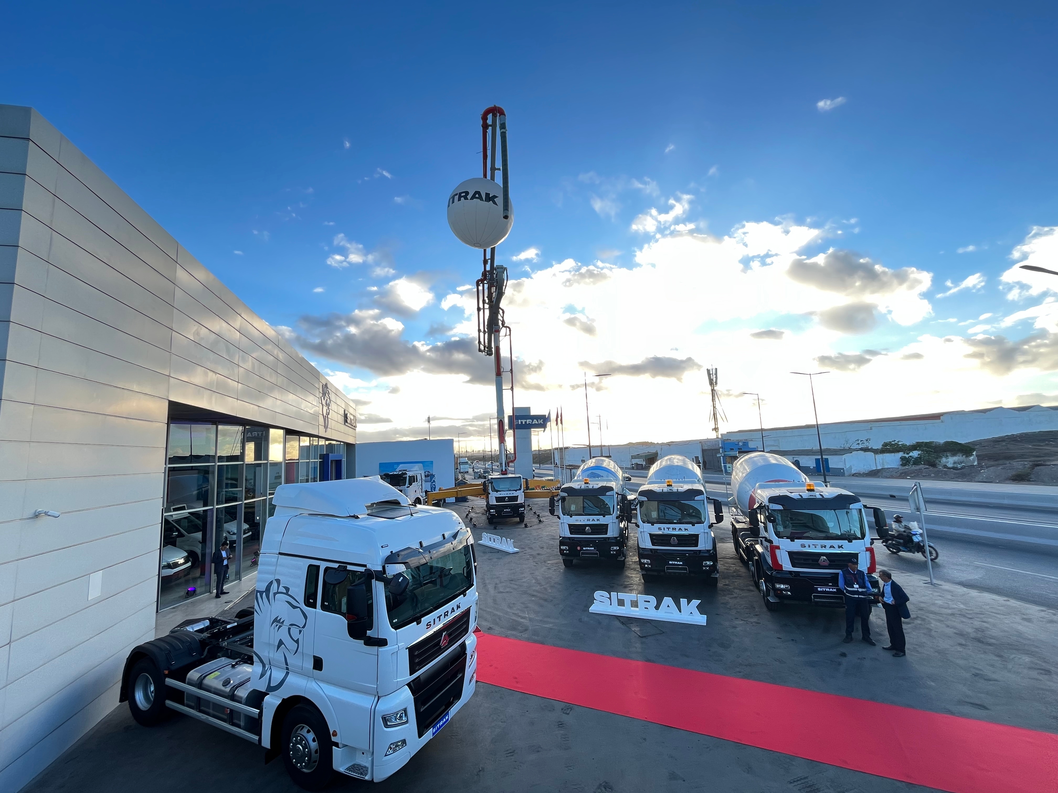 L'inauguration de la marque SINOTRUK SITRAK s'est déroulée avec succès au Maroc !